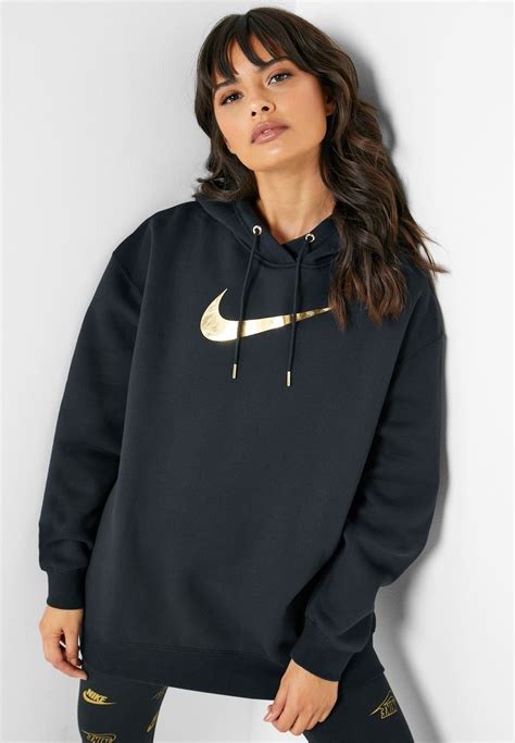 nike pulli damen achwarz|Women's Sweatshirts & Hoodies .